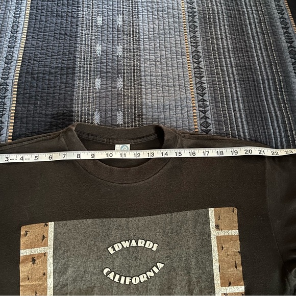 Vintage Single Stitch Artex B-2 Bomber Edwards California T-Shirt Size L - Picture 13 of 16